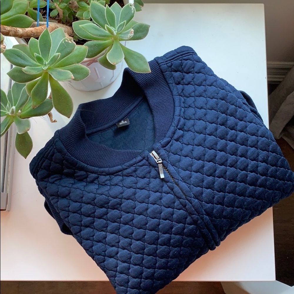 Uniqlo Navy Bomber Jacket